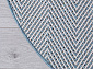 Ковер-циновка KAIR S156 BLUE Овал