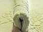 90 LINE WOOLEN HANDK-KNOTTED 7006 CREAM Круг