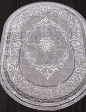 Ковер AJMAL LP 292 GREY Овал