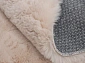 из искусственного меха Krolik 1000A T2408_BEIGE круг