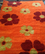 Ковер KEOPS SHAGGY 000 ORANGE