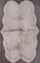 Ковер Овчина Sheepskin Sheepskin 95x190 темно бежевый