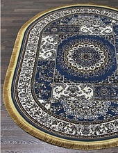 Ковер NIGIN MANOLYA IRANI 8008 BLUE Овал