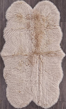 Ковер Овчина Sheepskin Sheepskin 95x190 светло бежевый