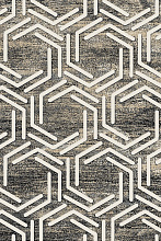 Ковер SPACE D847 BEIGE-BLACK