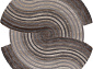 SAFIR 00835C GREY / BROWN Круг