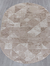 Ковер SIROCCO 01459A BEIGE / WHITE Овал
