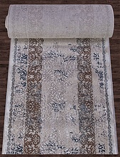 Ковровая Дорожка RODOS 7689A L.BLUE / WHITE