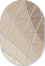 Рельефный ковер Soho 5637-15055 ОВАЛ