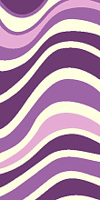 Ковровая Дорожка COMFORT SHAGGY 2 s607 PURPLE