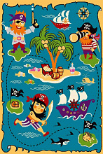 Ковер детский FUNKY PIR turquoise