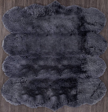 Ковер Овчина Sheepskin Sheepskin 195x190 серый