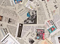Тонкий ковер Newspappers JAN 022 01. Рисунок сверхвысокого разрешения.