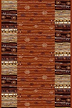 Ковровая дорожка Optimal Arne brick red