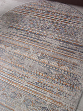 Ковер ZUMMA F260 ORANGE Овал