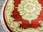 90 LINE WOOLEN HANDK-KNOTTED SHD-6 RED Овал