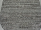 Ковер-циновка KAIR S143 DARK GRAY Овал