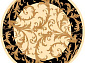 OLYMPOS d156 CREAM-BLACK Круг