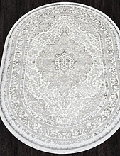 Ковер ALFANI Q011A GREY FDY / CREAM SHRINK Овал