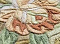90 LINE WOOLEN HANDK-KNOTTED A-112 PEACHY Овал