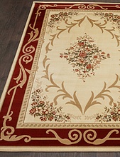 IZMIR D142 CREAM-RED
