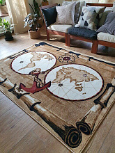 МОРСКОЙ древняя КАРТА МИРА 