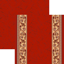 Ковер принт обр 8-ми цветное полотно p867k5p 45