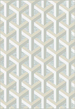 Рельефный ковер из вискозы GENOVA R 38515 6858 91