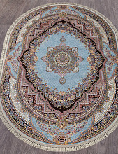 ARAVIA 6805 BLUE-BROWN Овал