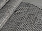 Ковер-циновка KAIR S160 DARK GRAY Овал
