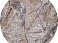 ARMINA 04022C GREY / BROWN Круг