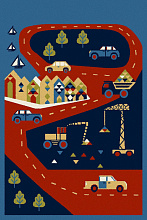 Standard Budi navy blue