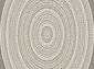 Ковер-циновка LUANA S171 BEIGE Круг
