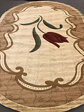 PACIFIC CARVING 0094A CREAM / CREAM Овал