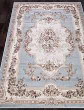 Ковер VALENCIA DELUXE 4015 L.BLUE-BROWN