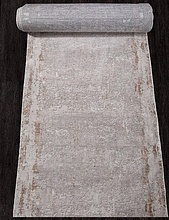 Ковровая Дорожка ALANYA 22400A WHITE / GREY SHR