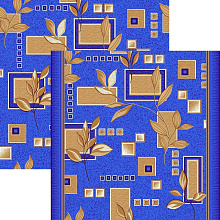 Ковер принт обр 8-ми цветное полотно p1166a5p 37