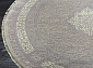 Индия шерсть шелк 14x14 867 LR.PURPLE / IVORY Круг