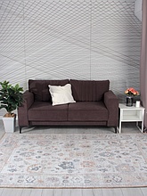 Ковер низковорсовый нескользящий LAVIN AB732A CREAM / BEIGE