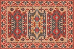 Ковер шерстяной Floare COZMIN 588-63632