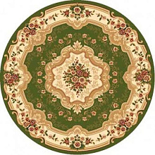 Ковер VALENCIA 2 D317 GREEN Круг