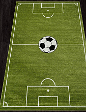 Ковер с футбольным полем ART KIDS LM09 GREEN