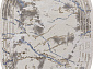 MOSSO 27243A GRY / BLUE Овал