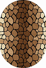 Ковер SUNRISE d046 BROWN Овал