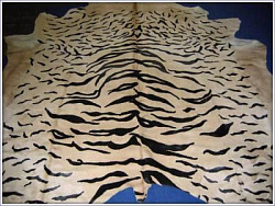 Ковер-шкура Тигр Уссурийский шампань 