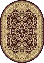 Ковер из вискозы Beluchi 61200 1727 ОВАЛ