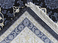 Индия шерсть шелк 14x14 862 BLACK/IVORY