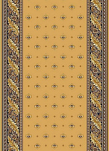 Ковровая дорожка в кабинет или бильярдную 40043-01 светло-бежевая