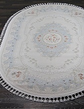 Ковер HUNKAR 07926T BLUE / BLUE Овал