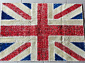 винтажный ручной работы Британский флаг Vintage Flag Patchwork 22229 new